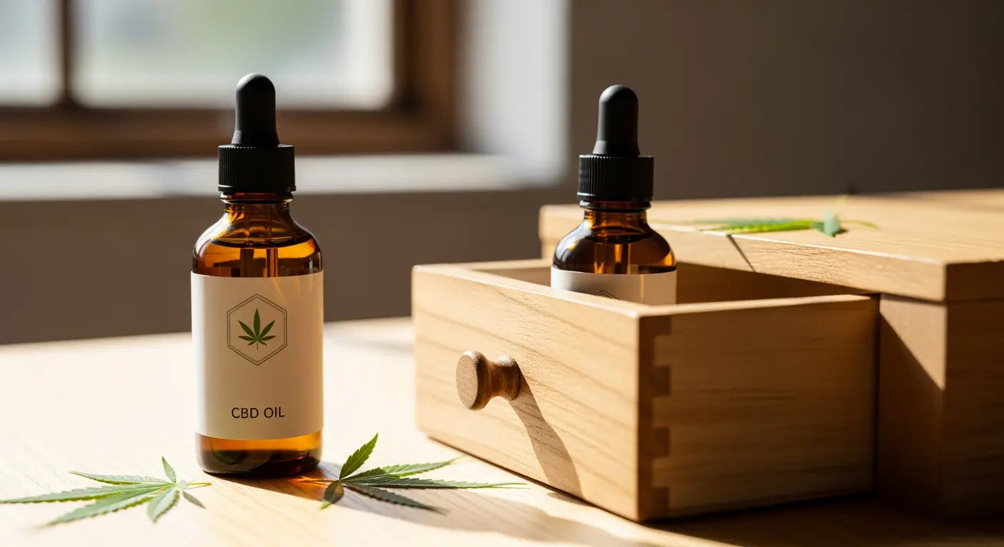 CBD richtig aufbewahren: Warum die Schublade besser ist als der Tisch
