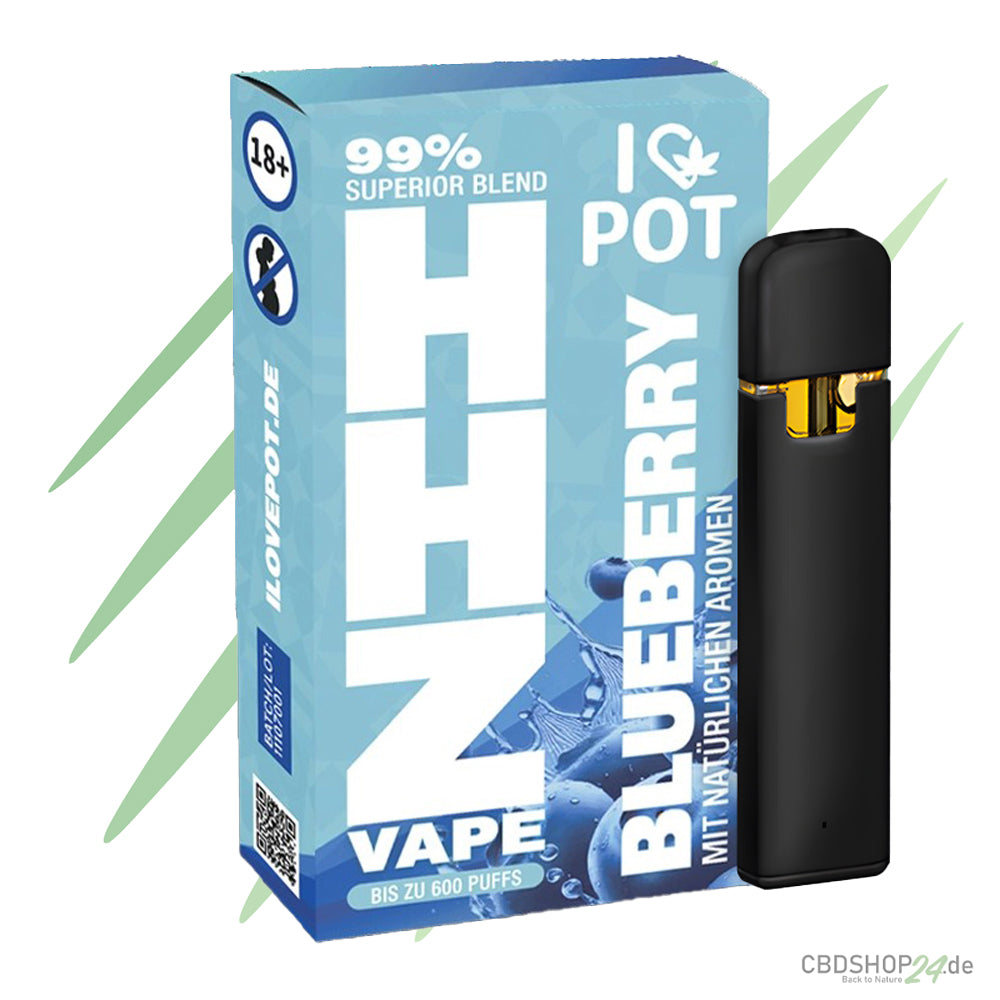 ILovePot HHZ Vape 95% Superior Blend - Blueberry-cbdshop24.de