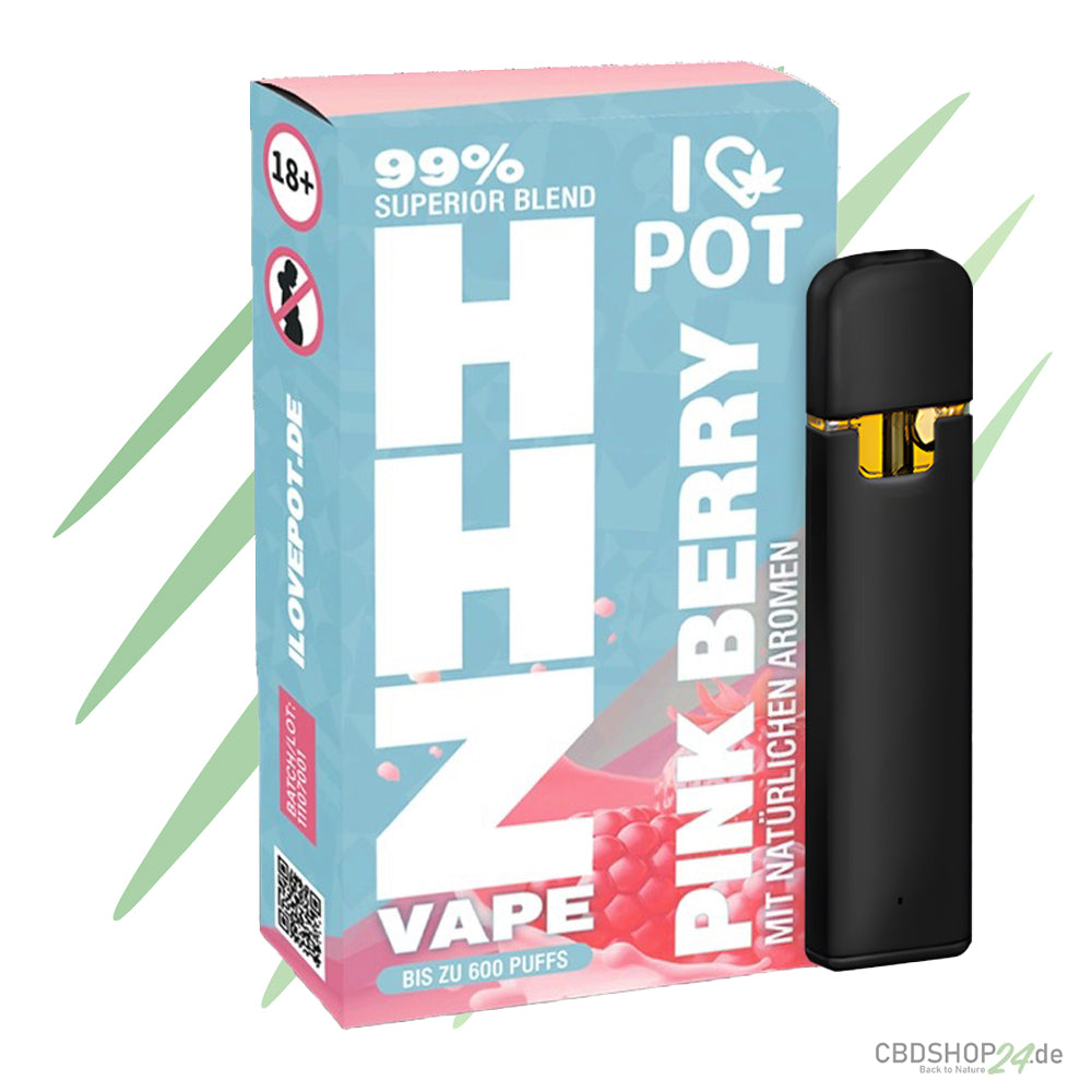 ILovePot HHZ Vape 95% Superior Blend - Pink Berry-cbdshop24.de