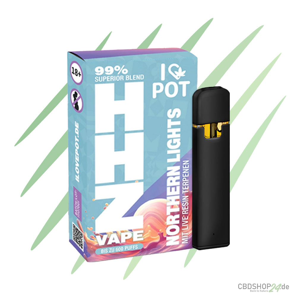 ILovePot HHZ Vape 95% Superior Blend - Northern Lights-cbdshop24.de
