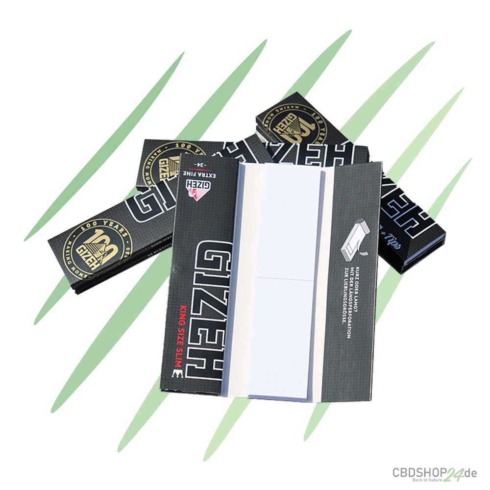 GIZEH Premium King Size Slim Papers