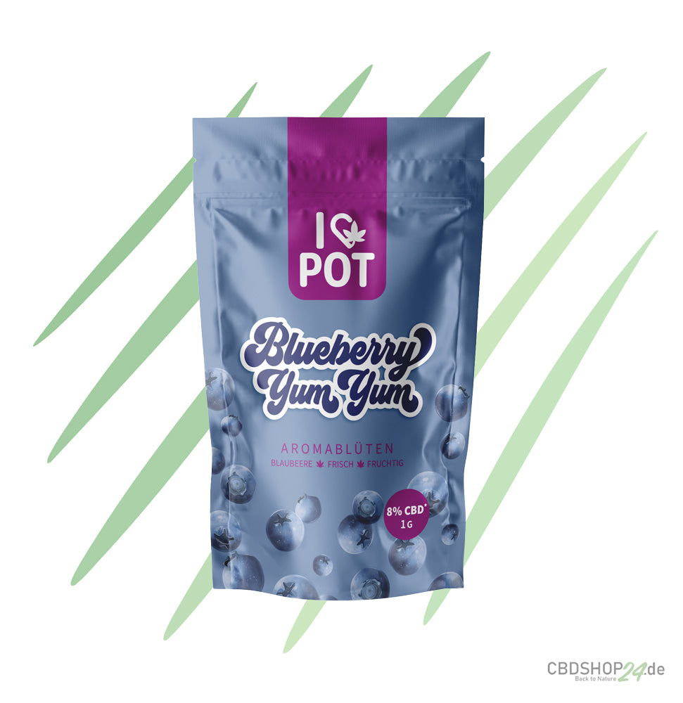 CBD-Blüte - Blueberry Yum Yum - IlovePot-cbdshop24.de