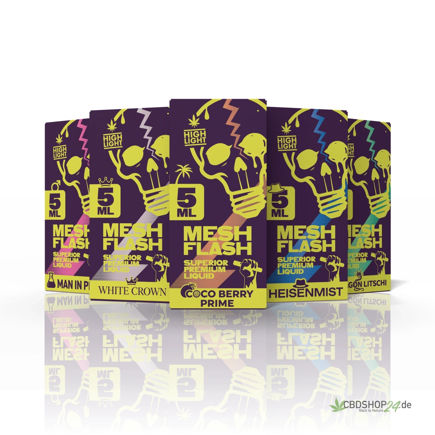 Mesh Flash Liquid H2 Superior - Dragon Litschi 5ml