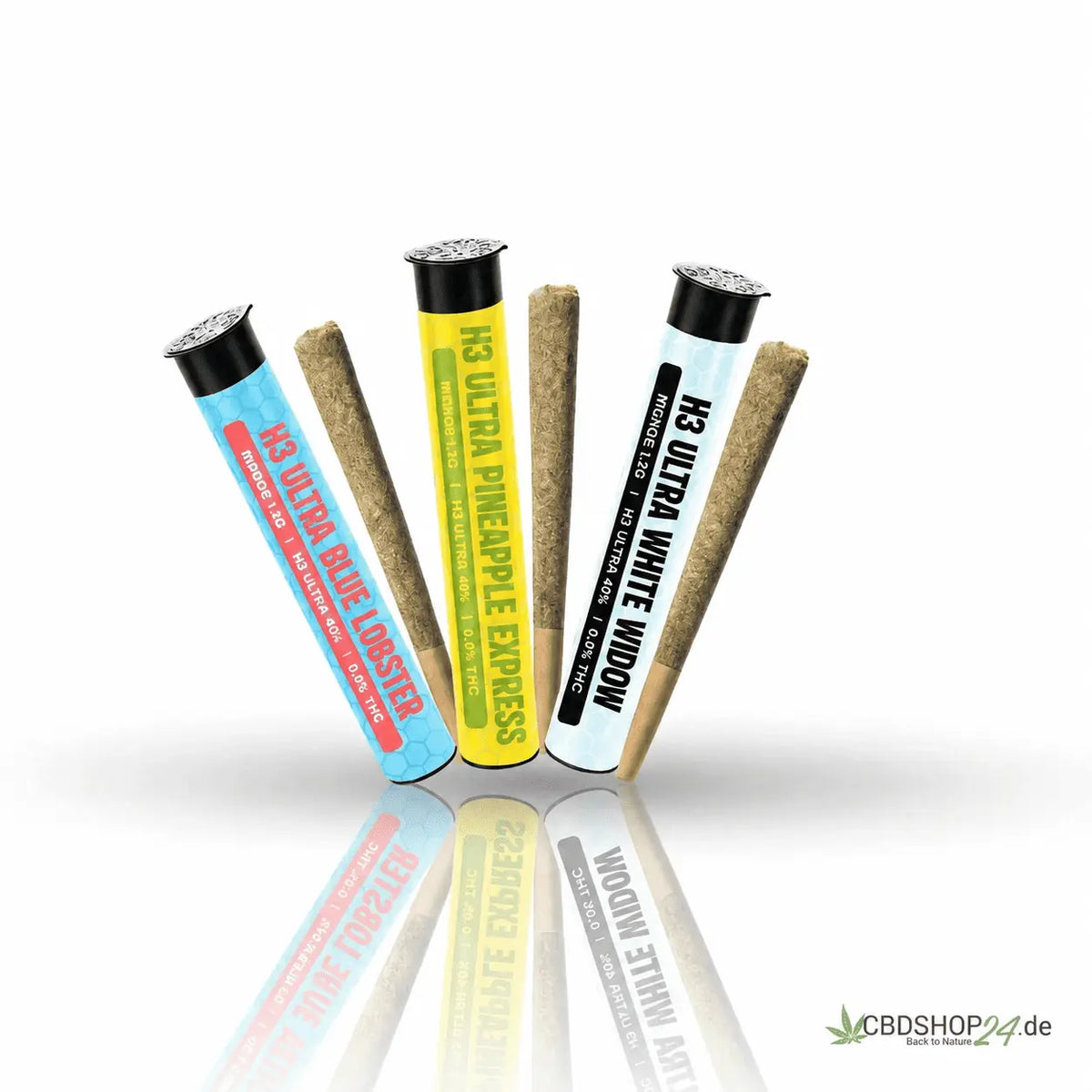 H3 Ultra PrePoll Happy Hemp® - 3'er Pack Bundle