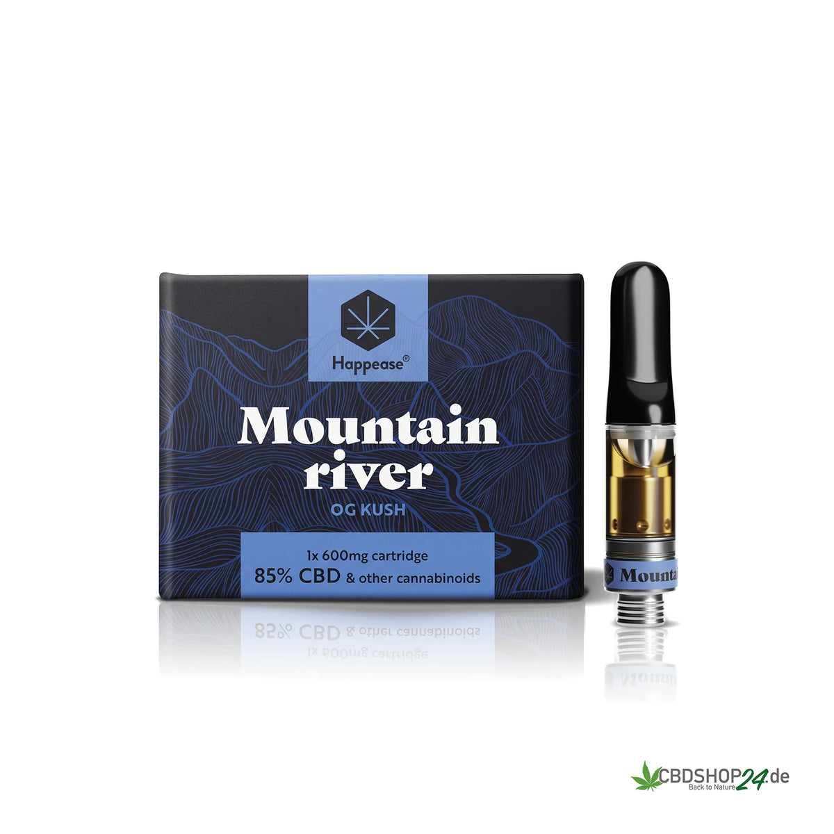 Happease® CBD Kartusche 85% - Mountain River
