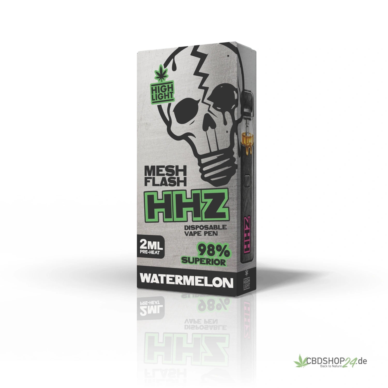 Mesh Flash Vape HHZ 98% - Watermelon 2ml
