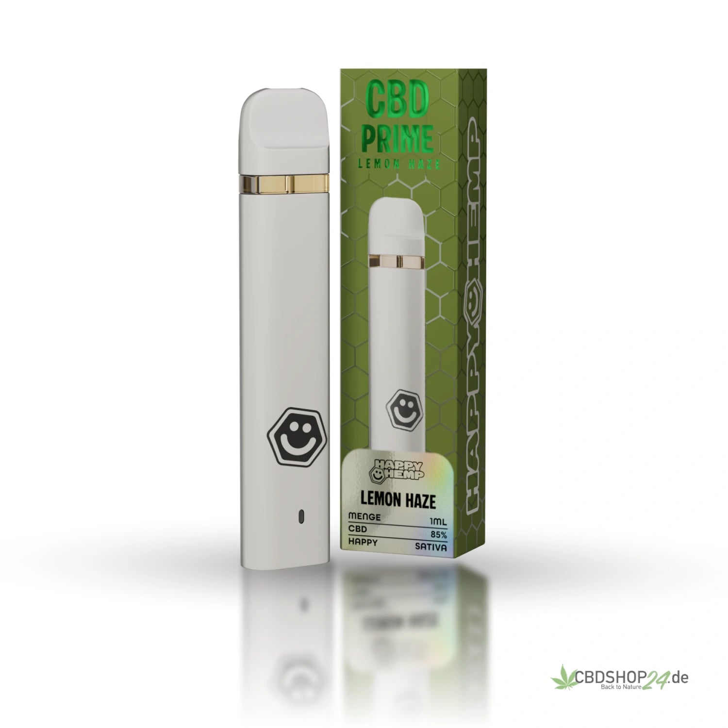 Happy Hemp® CBD Vape 85% - Lemon Haze 1ml