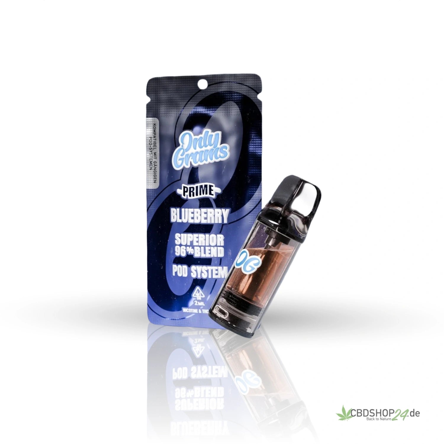OnlyGrams H2 Superior Pod 96% - Blueberry
