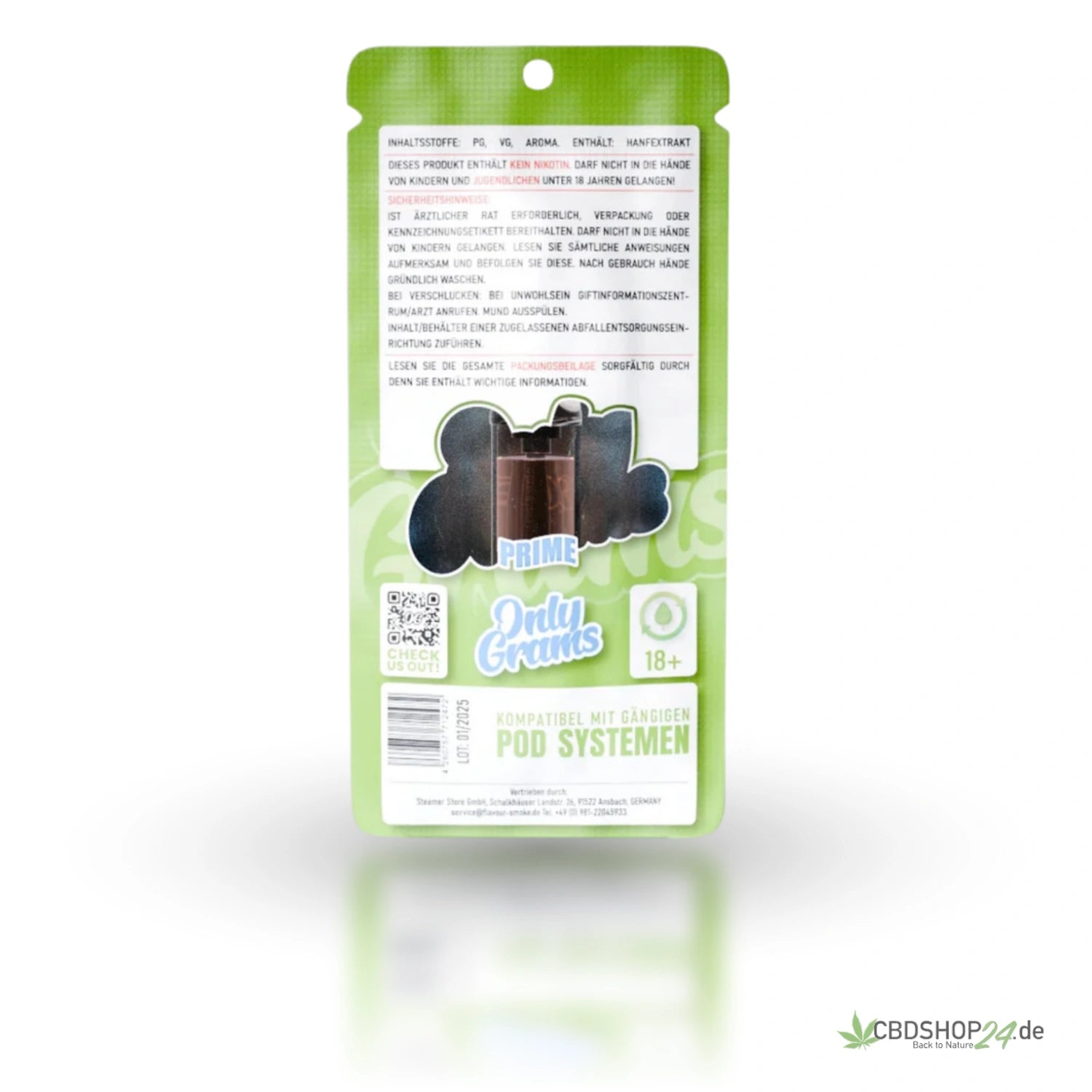 OnlyGrams Superior Pod 96% - Lime