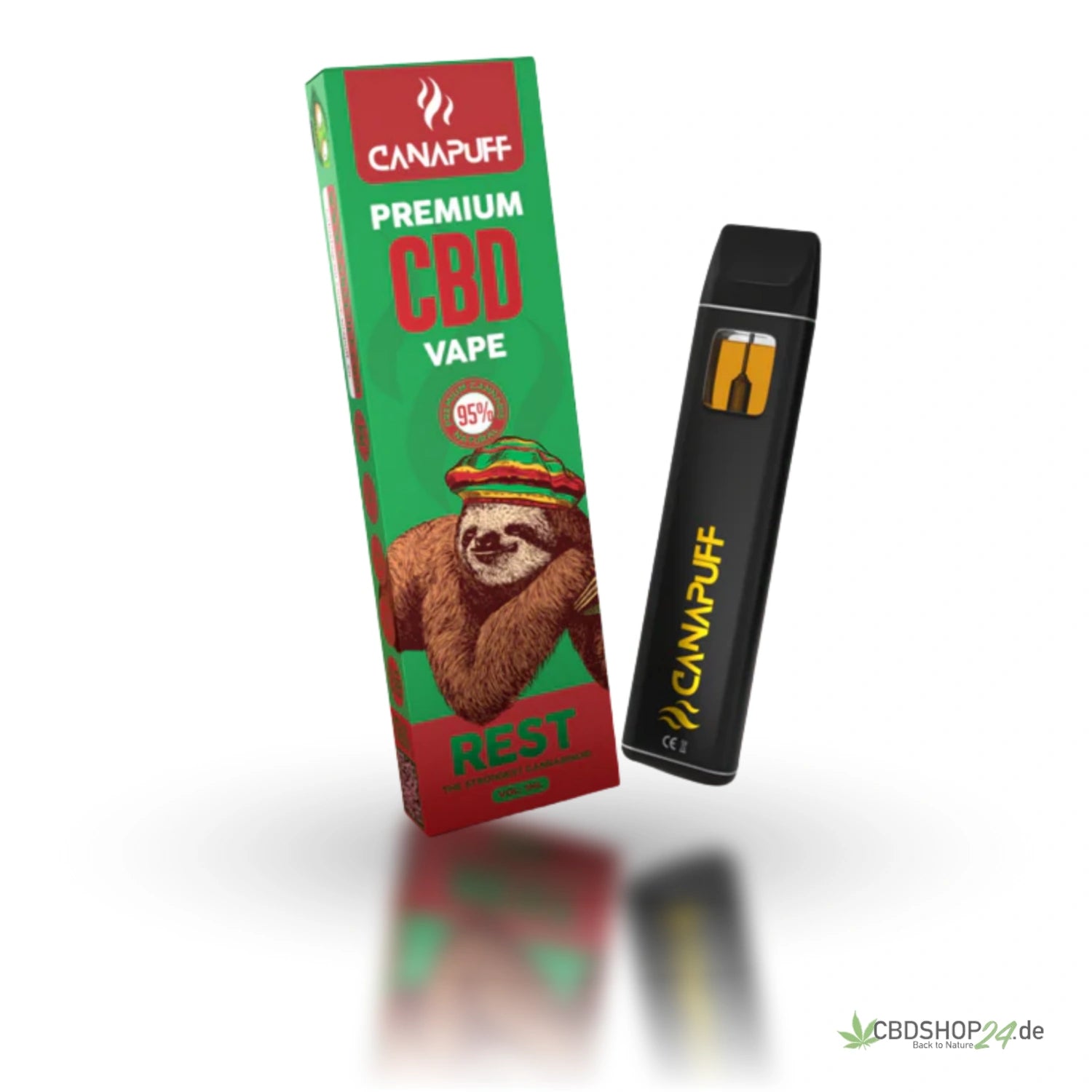 Canapuff CBD Vape 95% - Resting cbdshop24