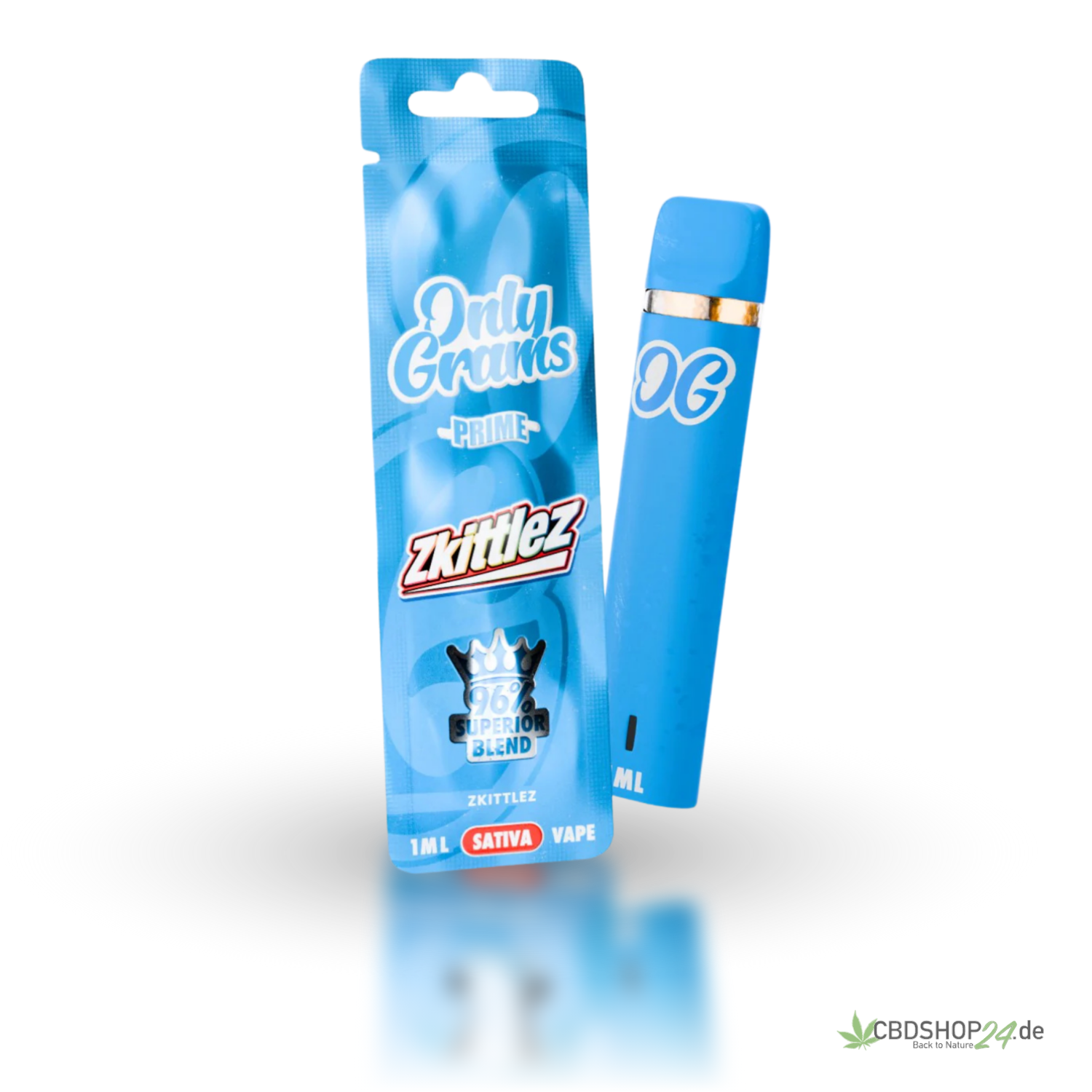 OnlyGrams Superior Vape 96% - Zkittlez cbdshop24