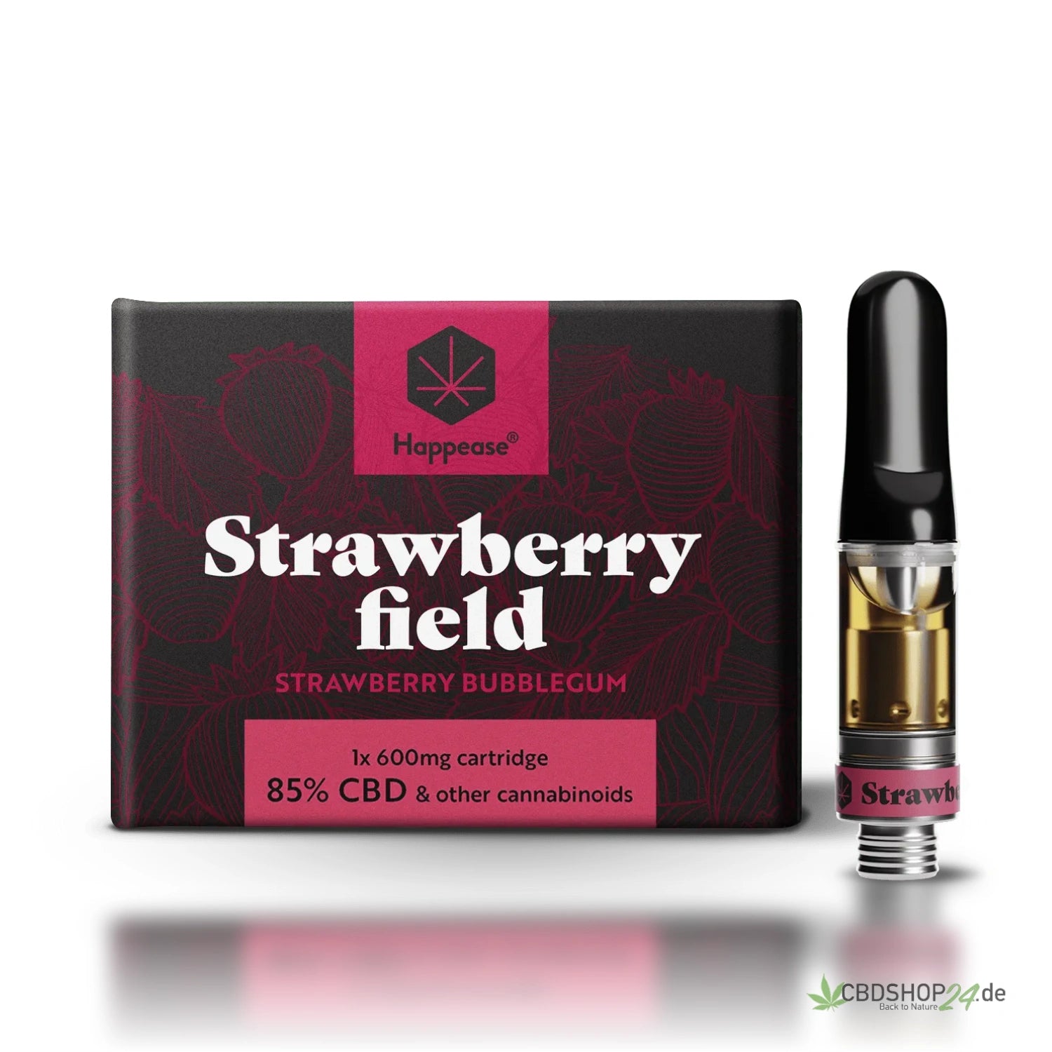 Happease® CBD Kartusche 85% - Strawberry Field cbdshop24