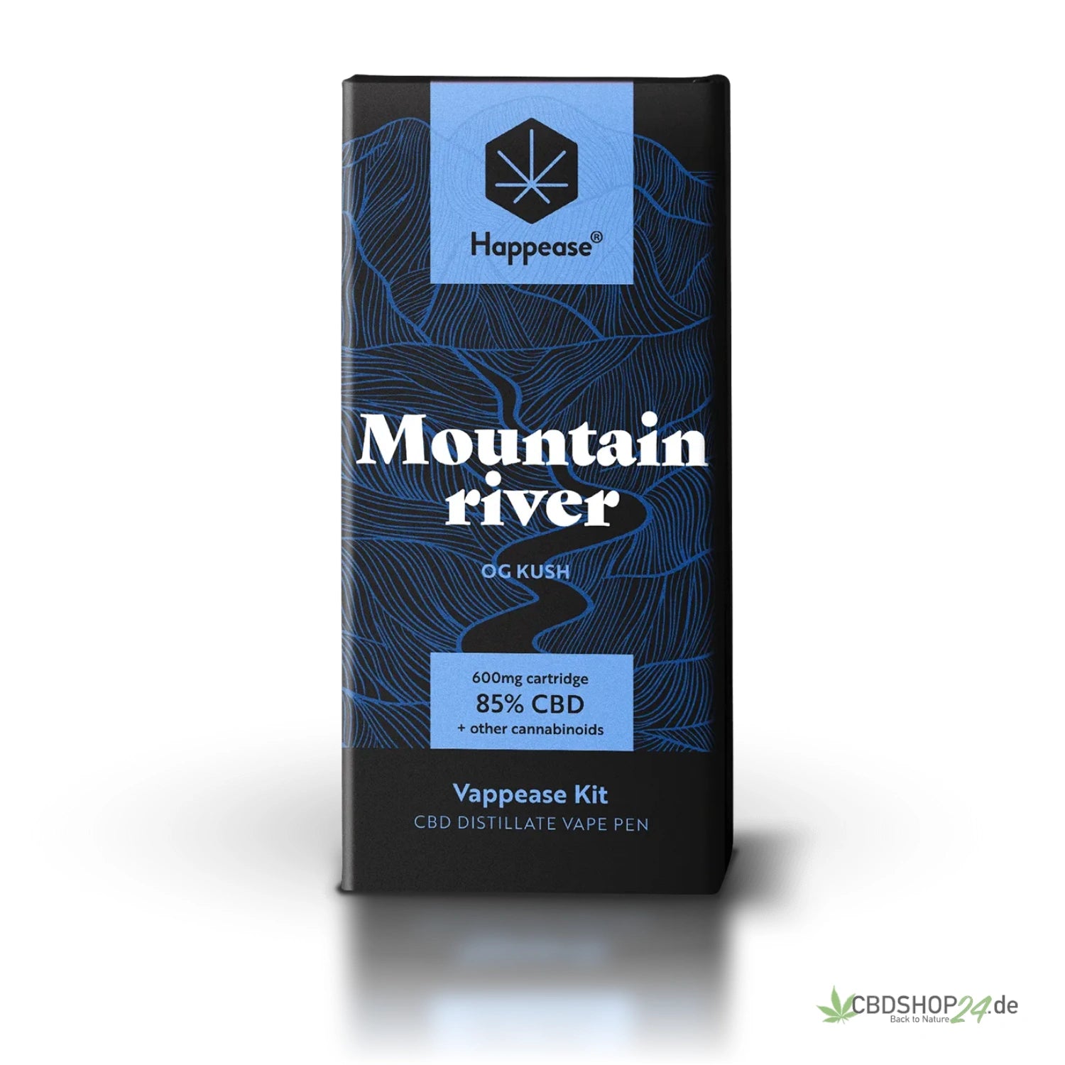 Happease® CBD Vape 85% - Mountain River cbdshop24
