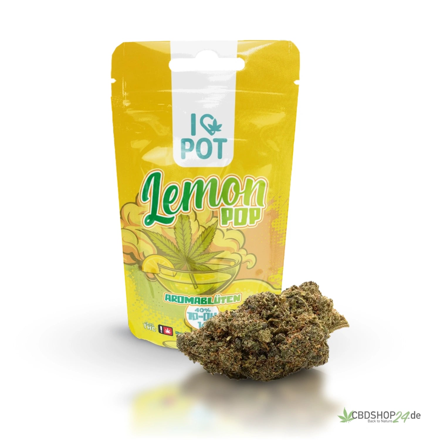 ILovePot 40% 10-OH-HHC Blüte V2 - Lemon Pop cbdshop24