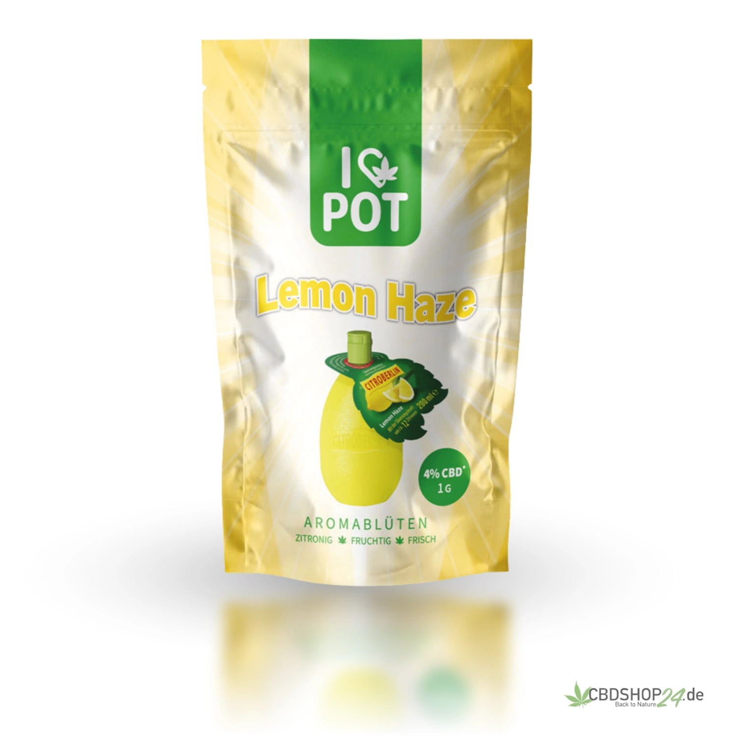 CBD-Blüte - Lemon Haze - IlovePot cbdshop24