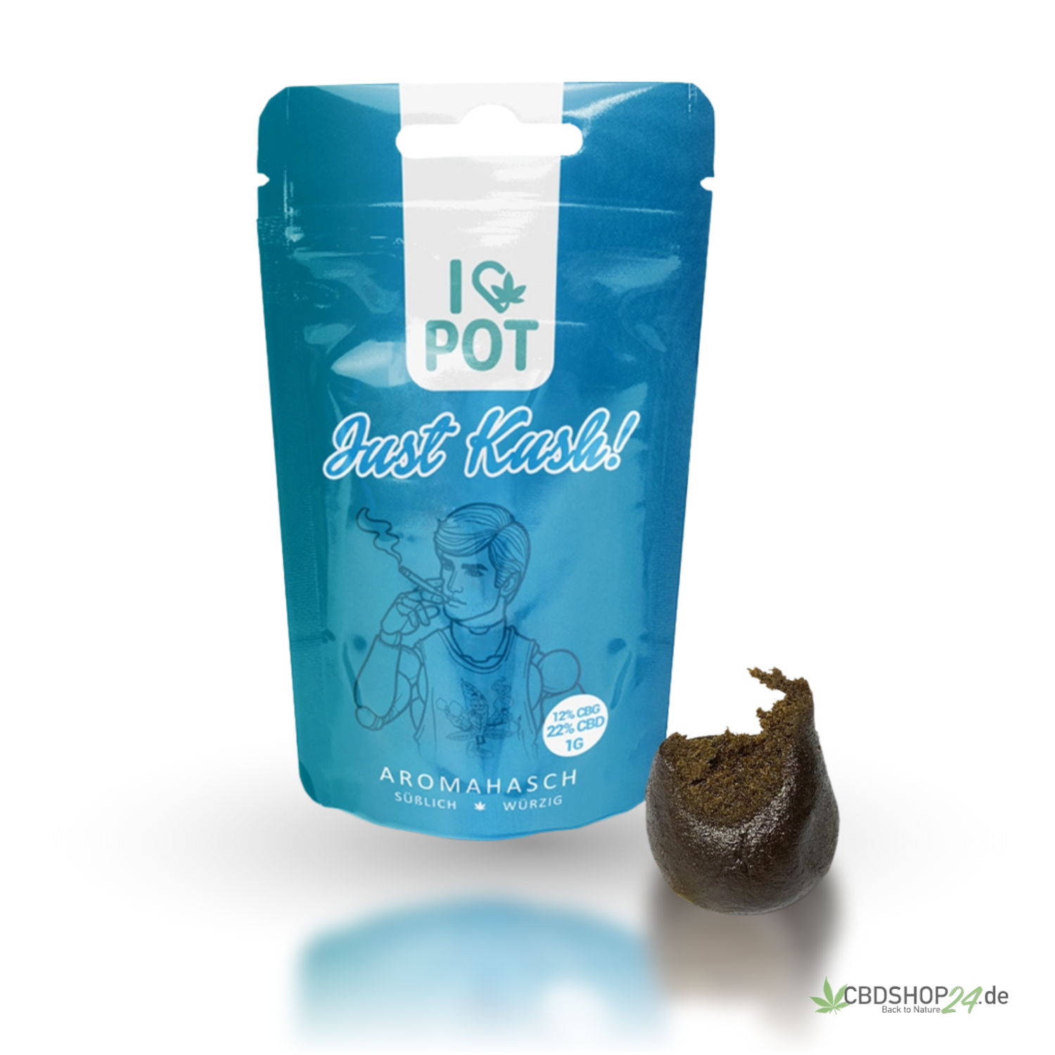 CBD Hasch - Just Kush - IlovePot cbdshop24