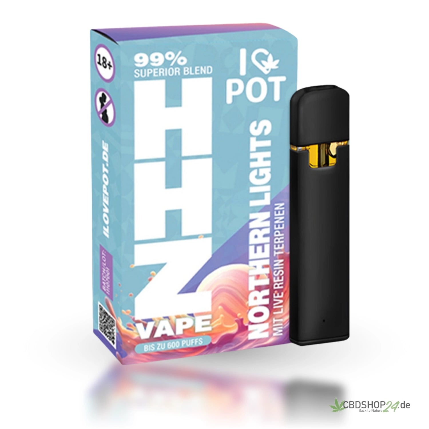 ILovePot HHZ Vape 95% Superior Blend - Northern Lights cbdshop24