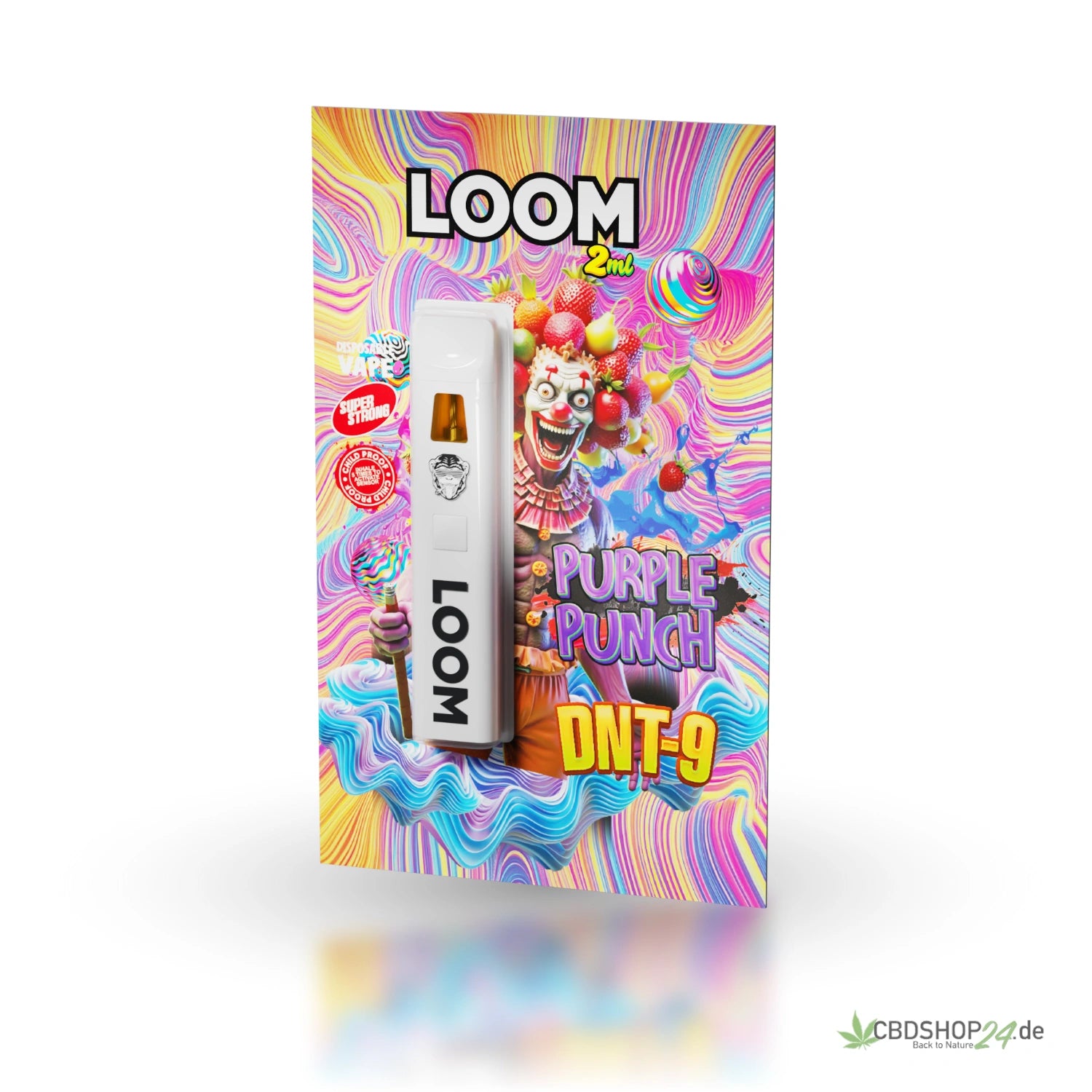LOOM DNT-9 Vape - Purple Punch-cbdshop24.de