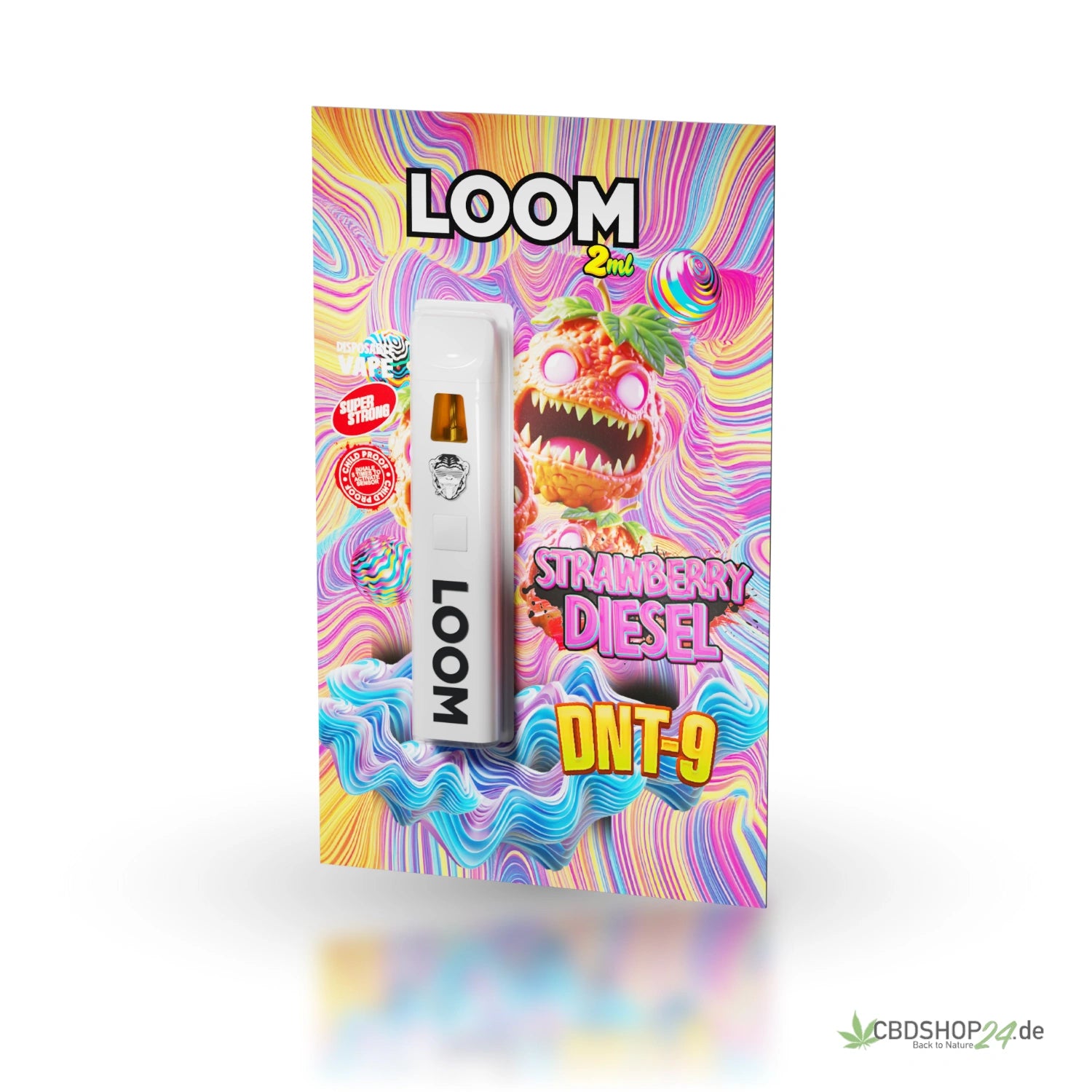 LOOM DNT-9 Vape - Strawberry Diesel-cbdshop24.de