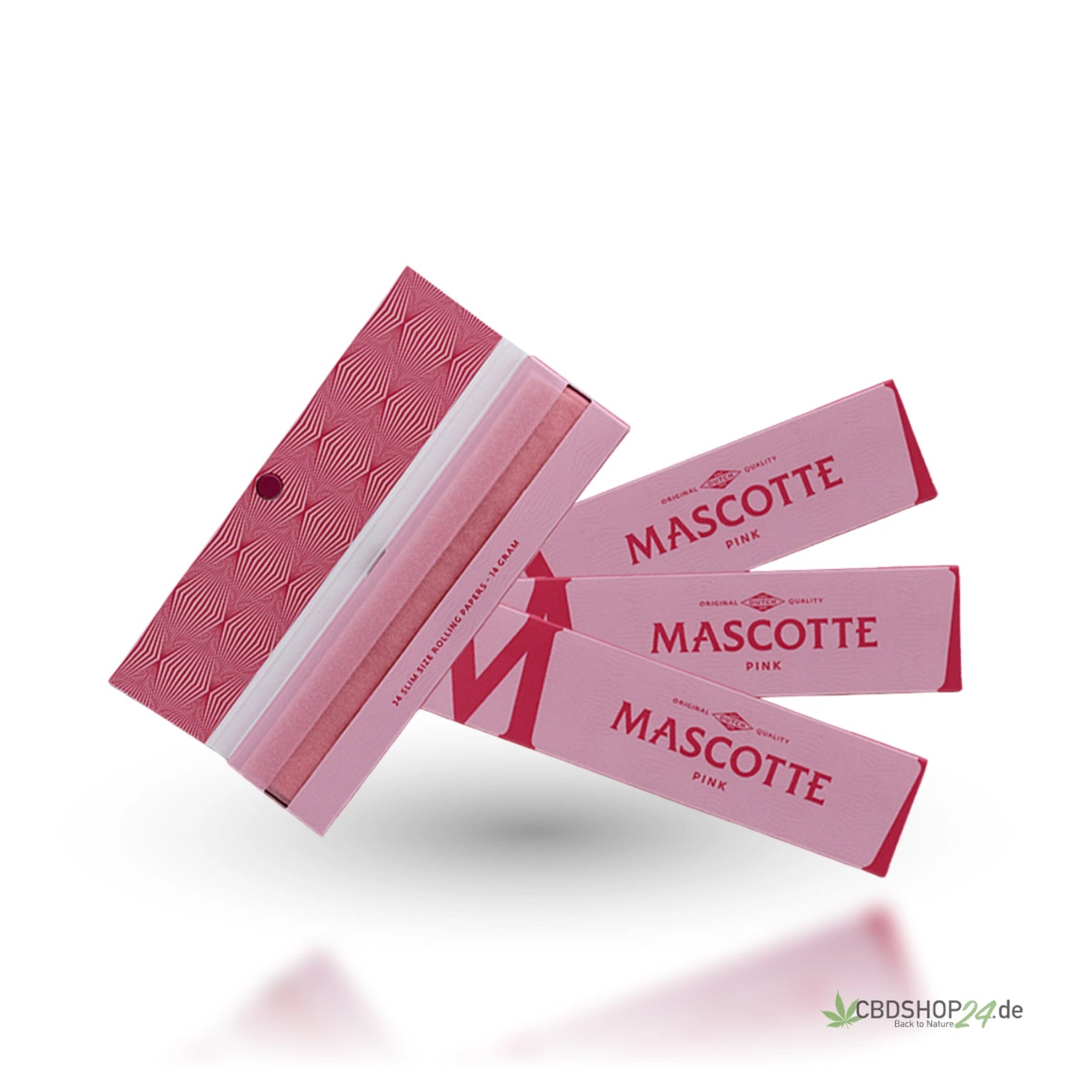 Mascotte Slim Size Pink Papers-cbdshop24.de