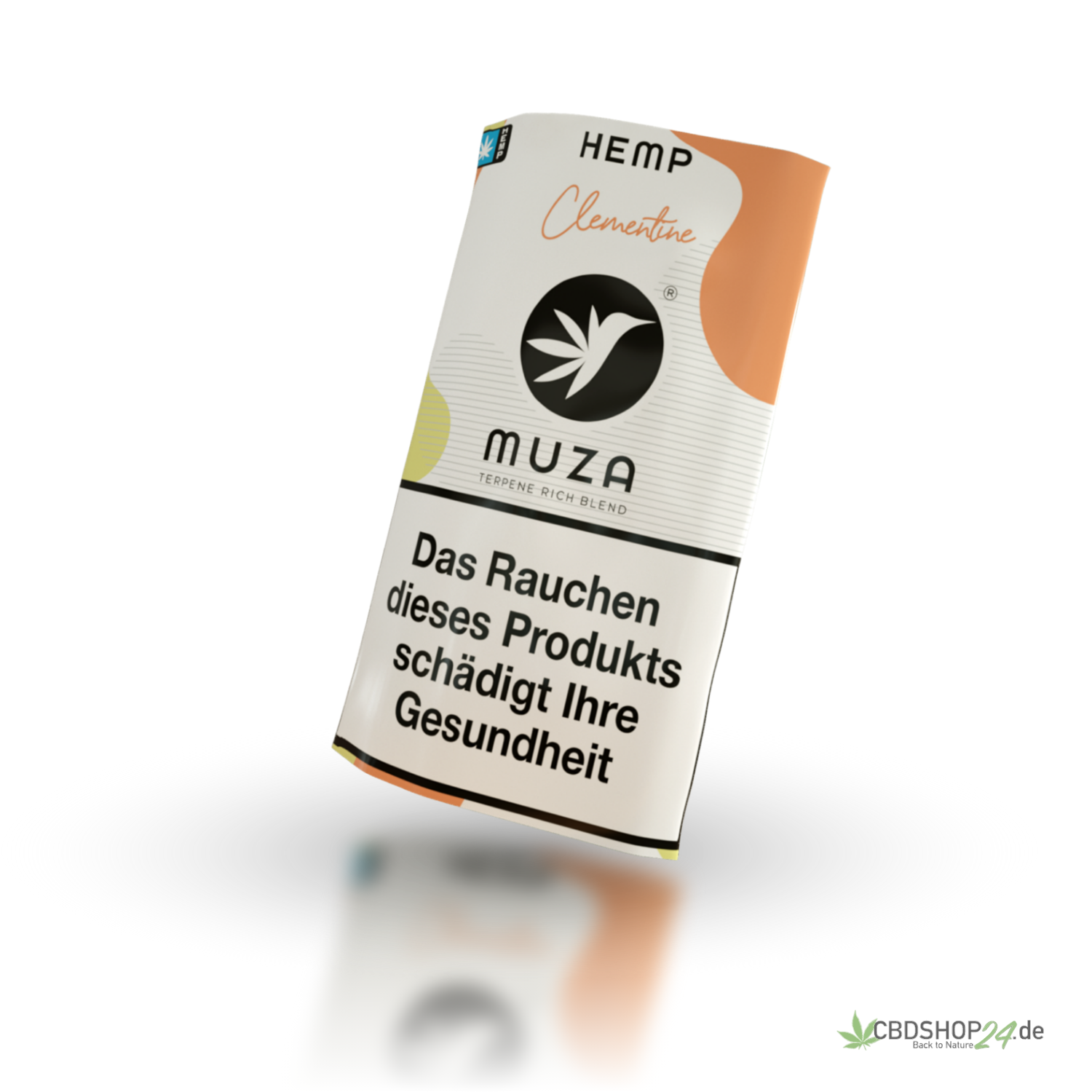 Muza Hemp 10g Tabakersatz - Clementine cbdshop24