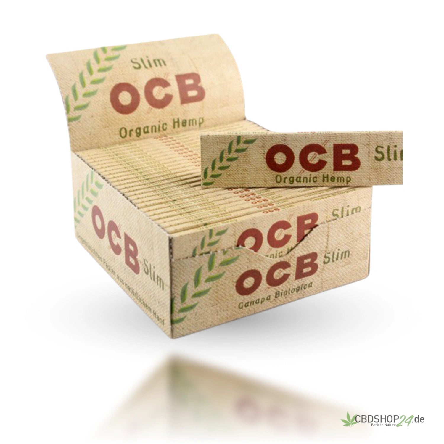 OCB Organic Slim King Size Papers-cbdshop24.de