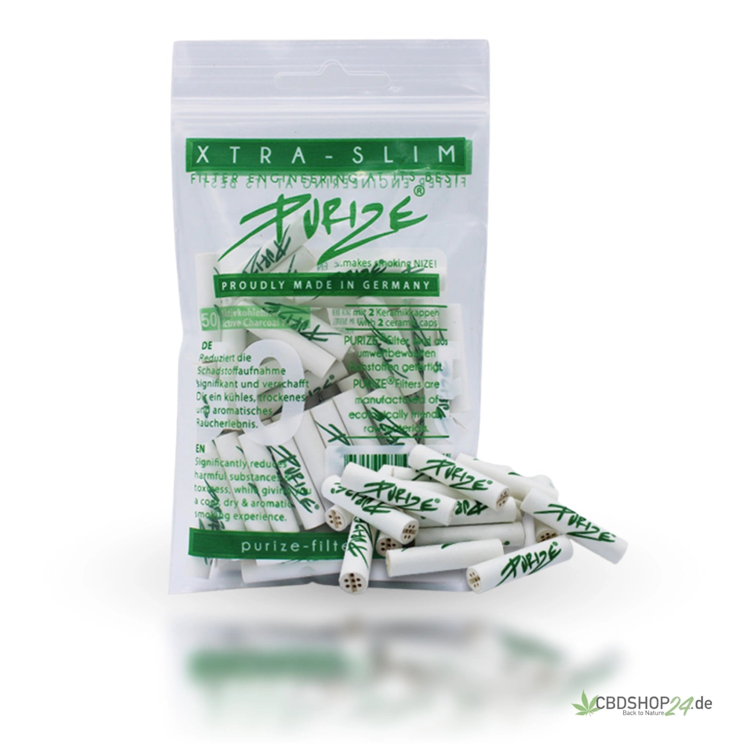 Purize® Xtra Slim Size (Ø5,9mm) 50 Stück im Beutel White