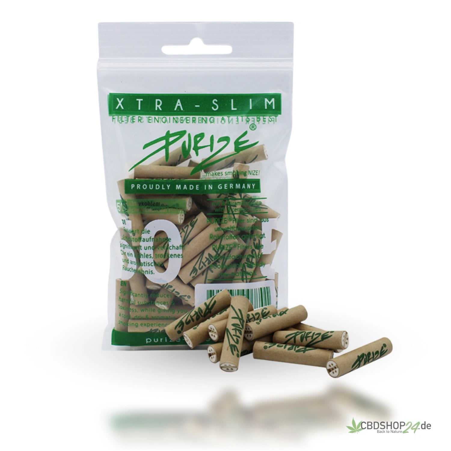 Purize® Xtra Slim Size (Ø5,9mm) 50 Stück im Beutel - Blue