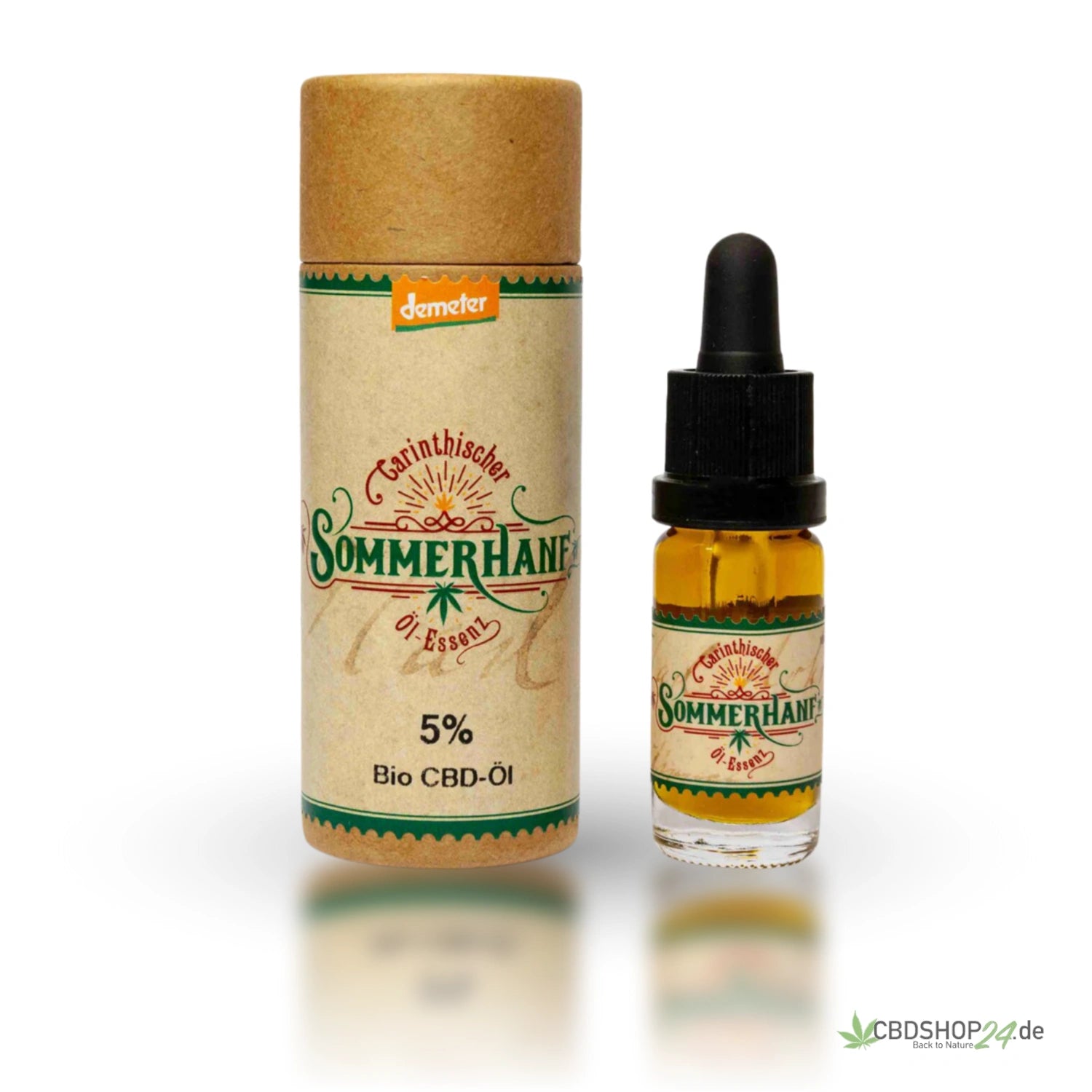 Sommerhanf Vollspektrumaroma-Öl 5%-cbdshop24.de
