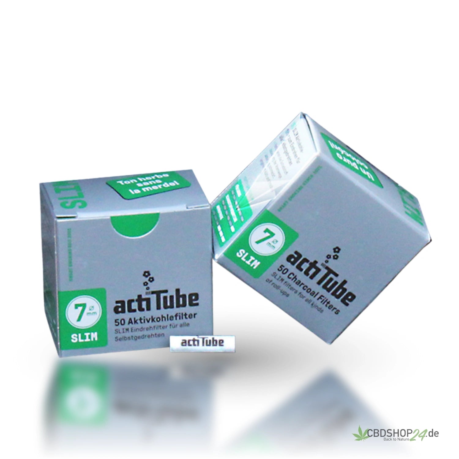 actiTube Aktivkohlefilter cbdshop24