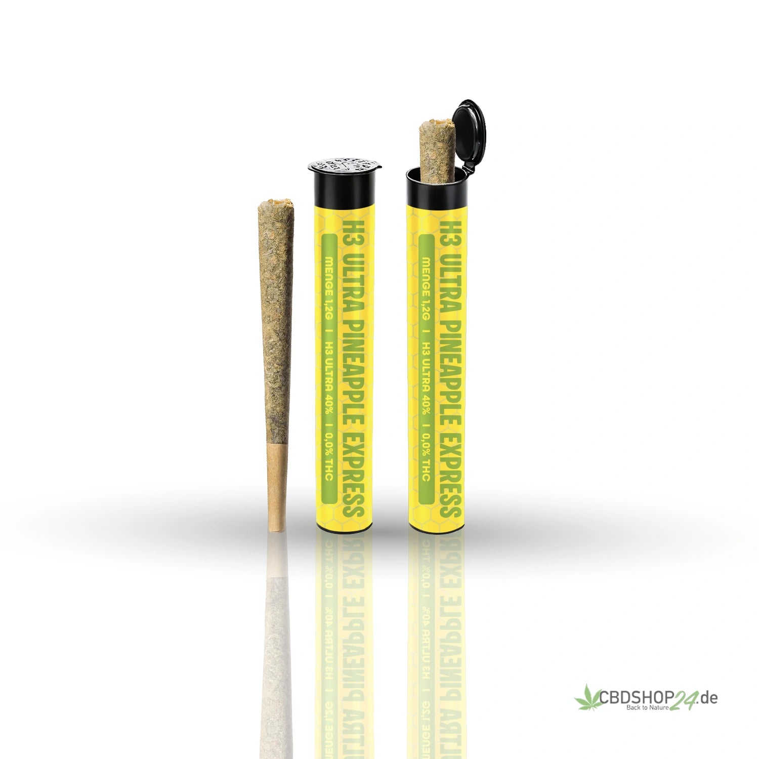 Happy Hemp H3 Ultra Pre-Roll 40% - Pineapple Express