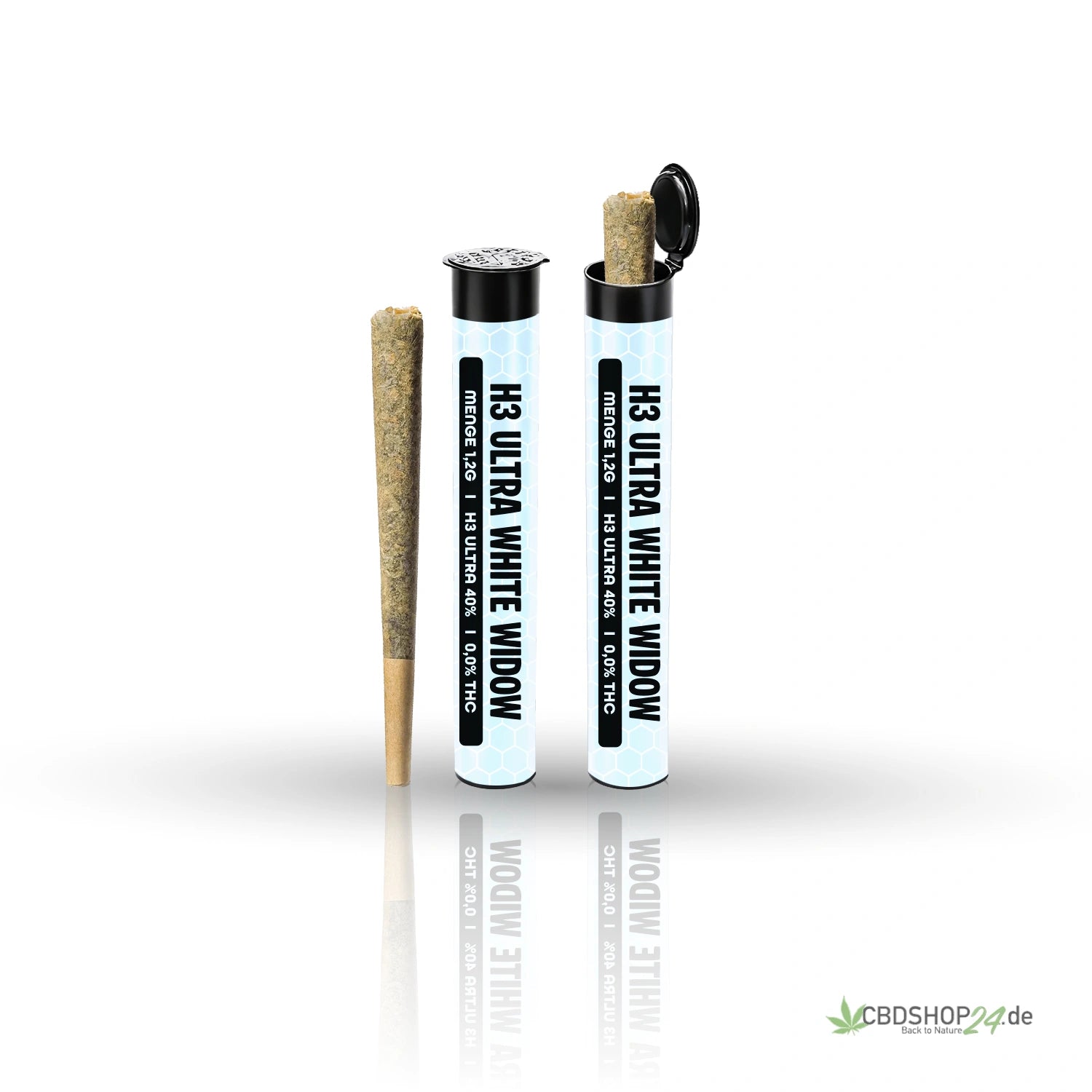 Happy Hemp H3 Ultra Pre-Roll 40% - White Widow