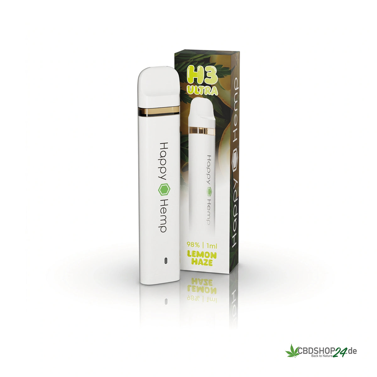 Happy Hemp® H3 Ultra Vape 98% - Super Lemon Haze