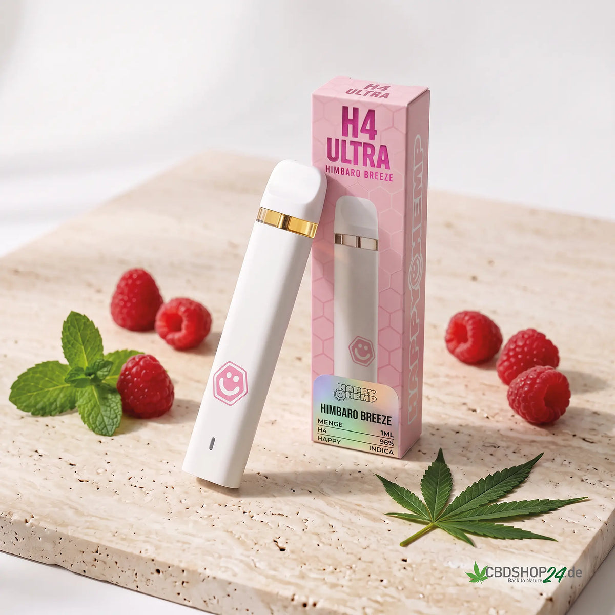 Happy Hemp® H4 Ultra Vape 98% - Himbaro Breeze