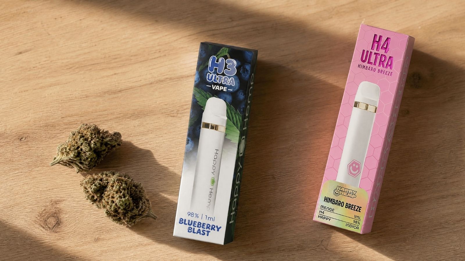 H3 Vape vs H4 Vape - Der Wechsel und Unterschiede