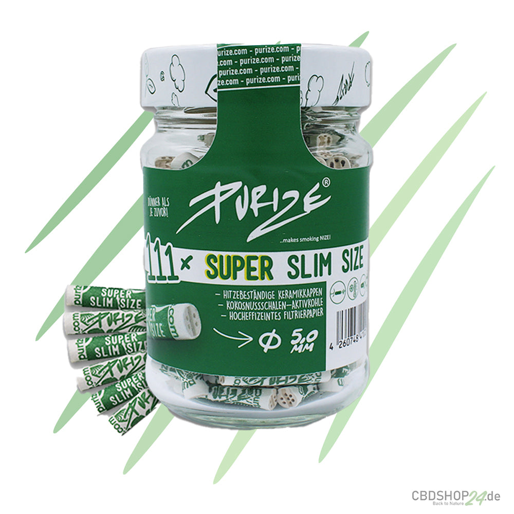Purize® SUPER Slim Size (Ø5,0mm)111stk. im Glas