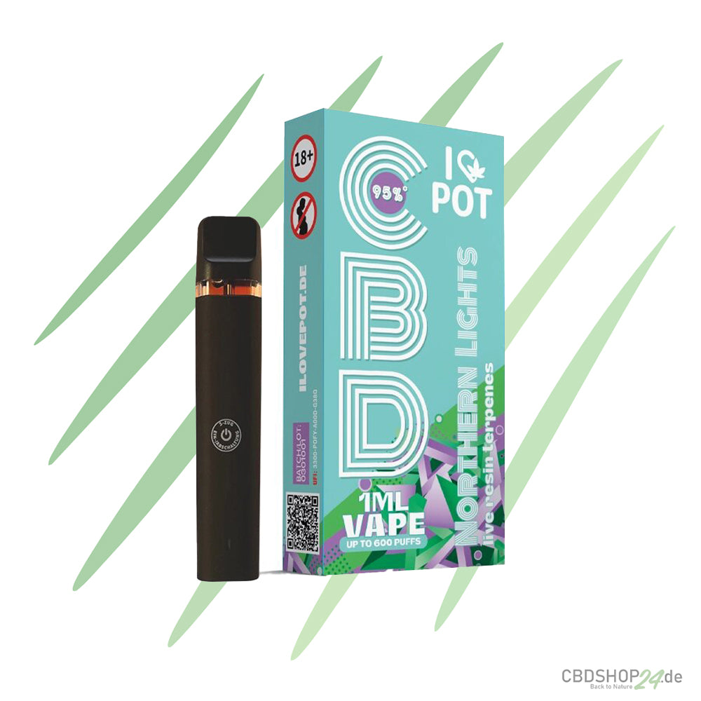 ILovePot CBD Vape 95% - Northern Lights