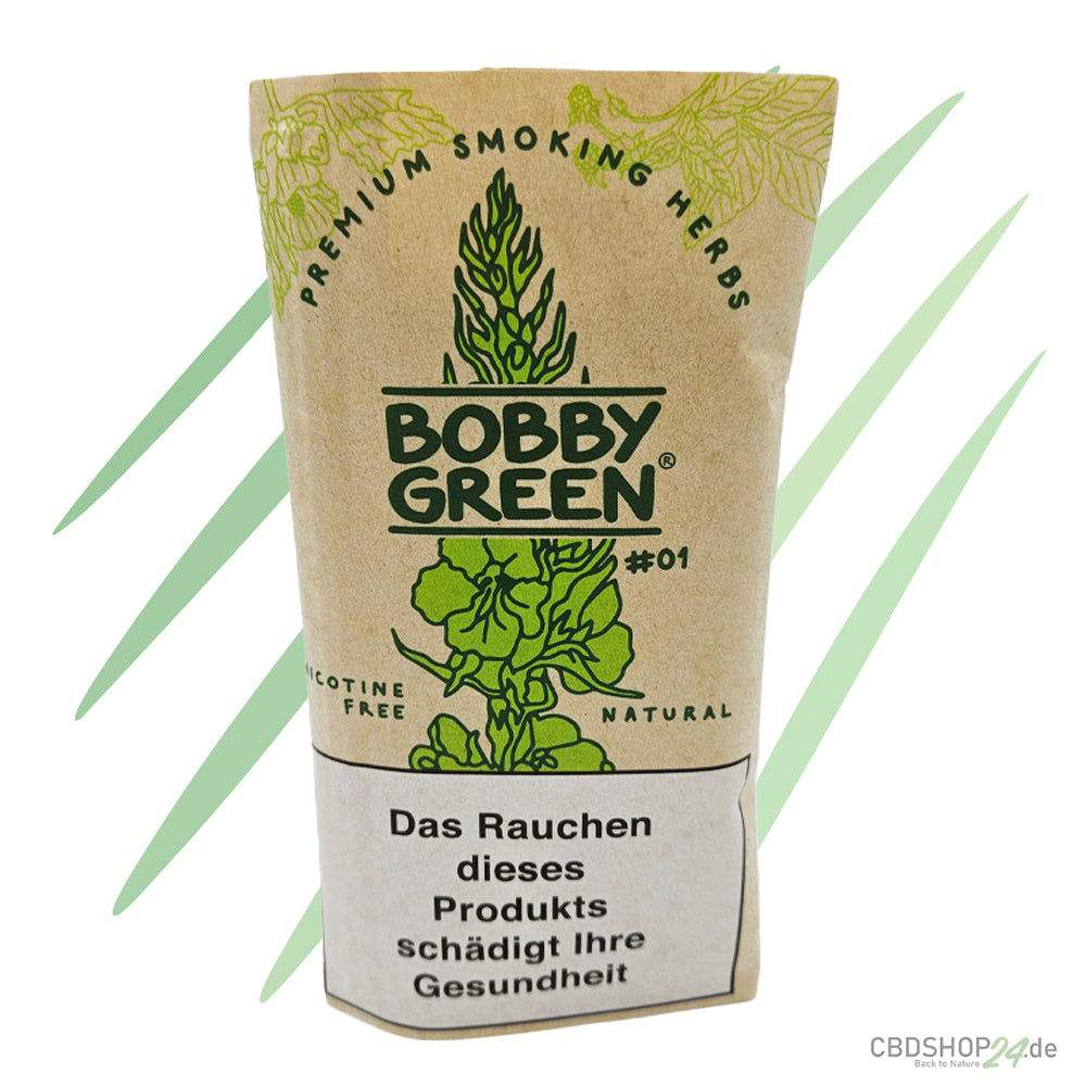 BOBBY GREEN® #01 Premium Smoking Herbs Kräutermischung, nikotinfrei