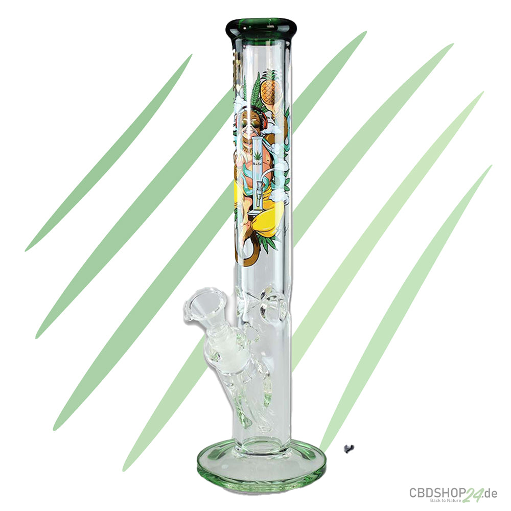 Black Leaf Hanuman Zylinderbong Ice