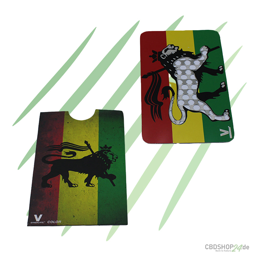 Grinder Card Rasta Lion