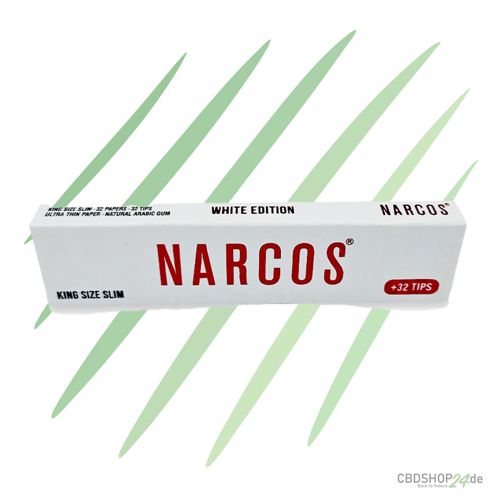 Narcos King Size Slim Paper + Tips