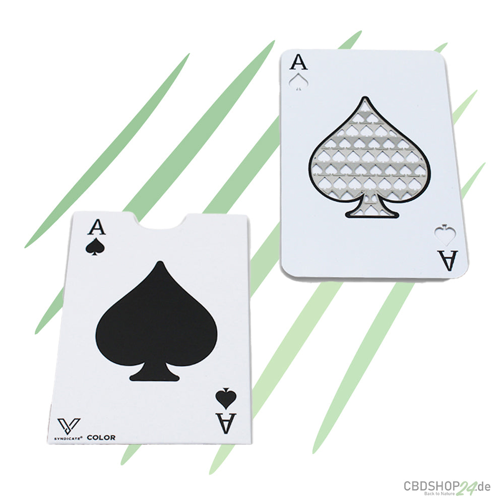 Grinder Card Ace of Spades