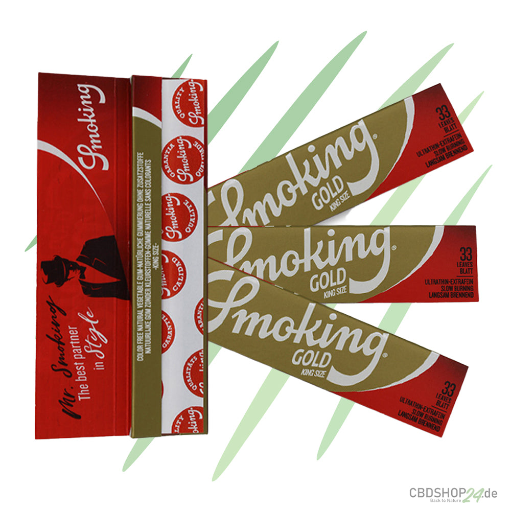Smoking Gold King Size Slim