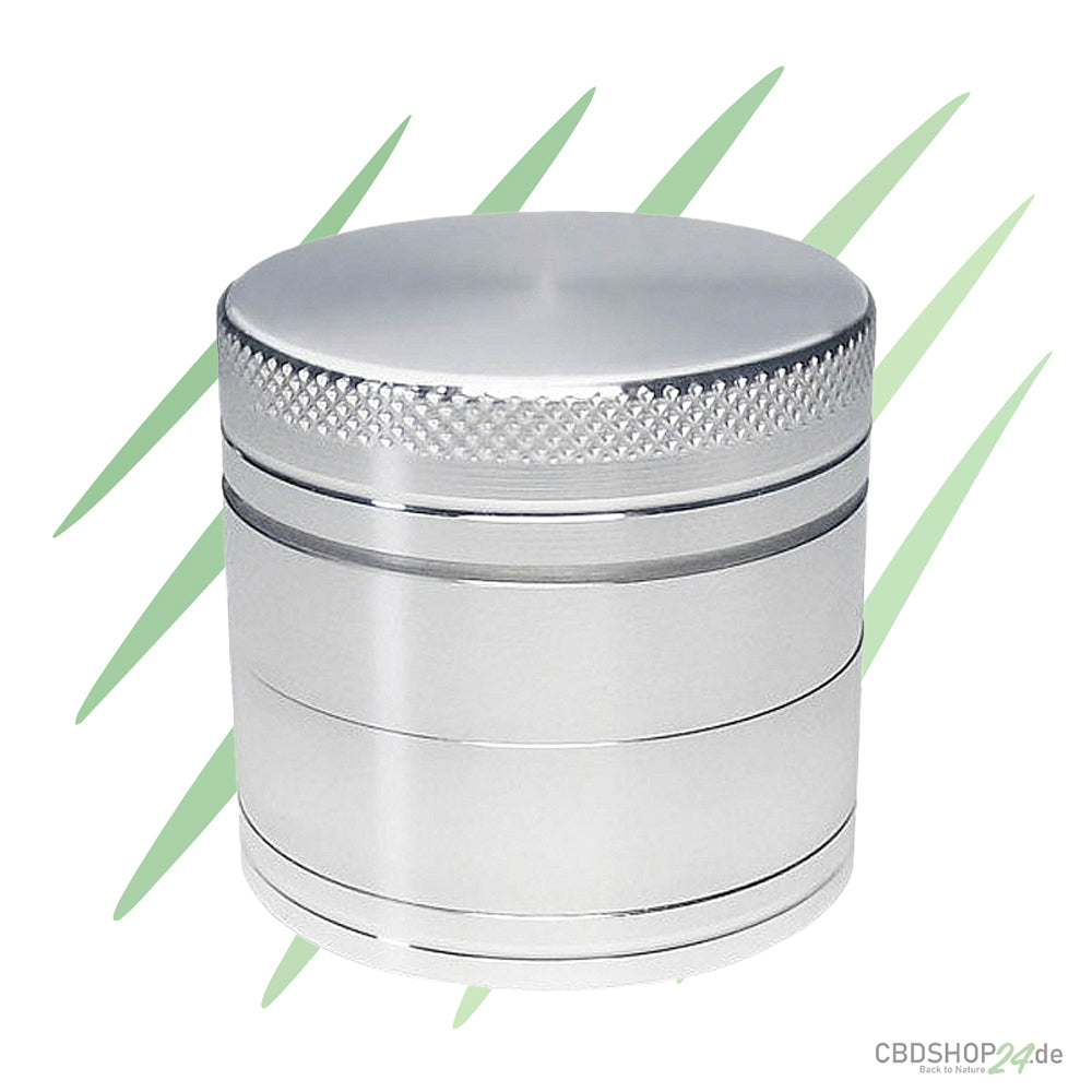 Grinder Silber 4. teilig 40mm