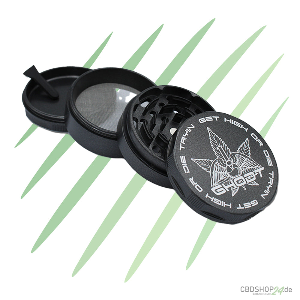 Keramik GHODT Grinder 4 tlg. 63mm Schwarz