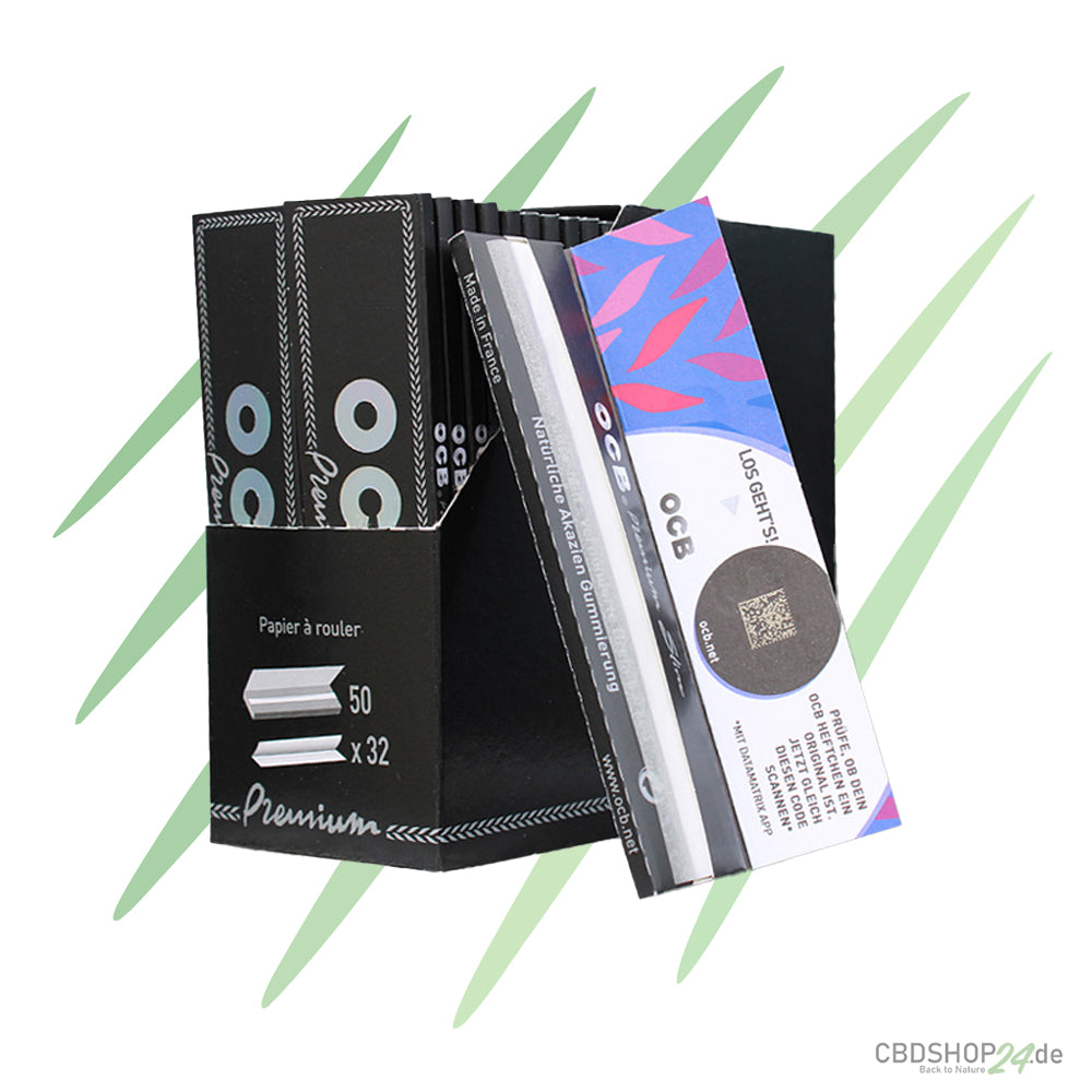 OCB Black Premium King Size Slim