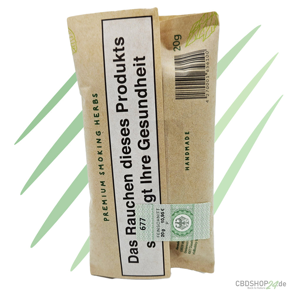BOBBY GREEN® #01 Premium Smoking Herbs Kräutermischung, nikotinfrei