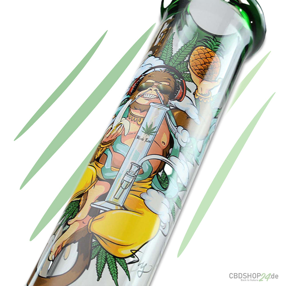 Black Leaf Hanuman Zylinderbong Ice