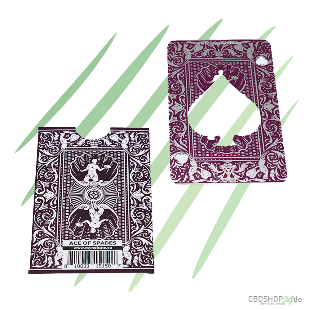 Grinder Card Ace of Spades