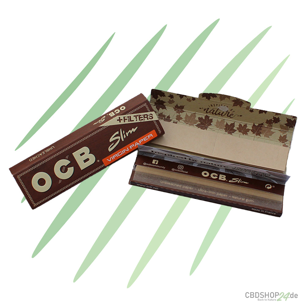 OCB Virgin Papers Slim + Filter